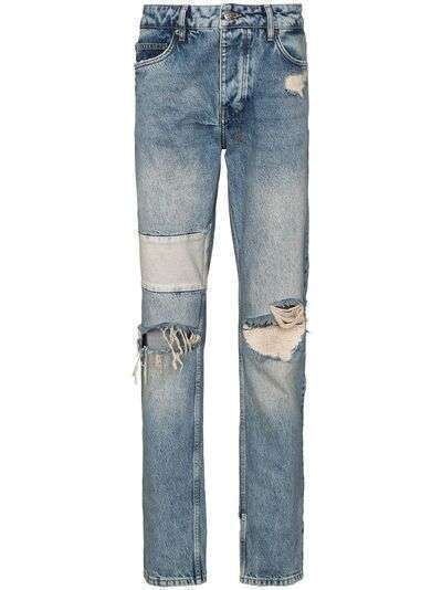 Ksubi джинсы скинии Chitch Jinx RMX с эффектом потертости