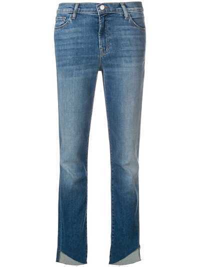 J Brand джинсы с необработанным краем