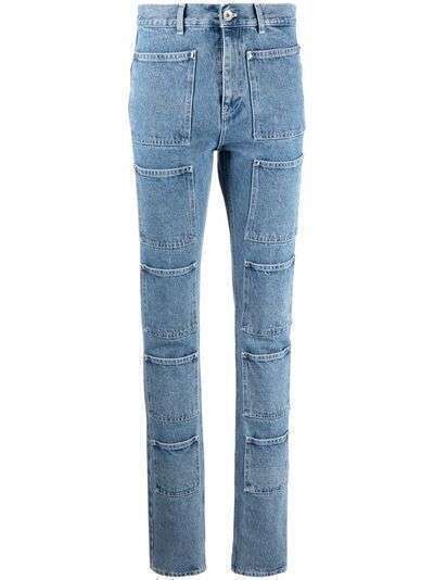 Lourdes узкие джинсы с карманами