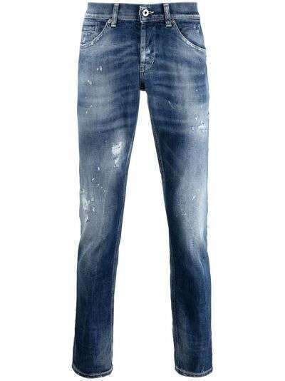 DONDUP джинсы скинни с эффектом потертости