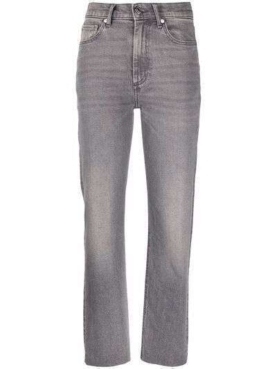 SANDRO узкие джинсы с эффектом потертости