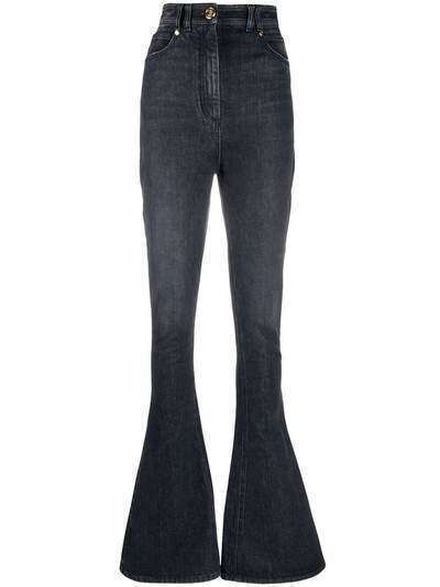 Balmain джинсы bootcut с завышенной талией