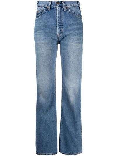 Valentino джинсы bootcut с завышенной талией
