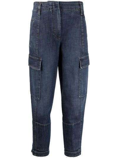 Brunello Cucinelli укороченные зауженные джинсы