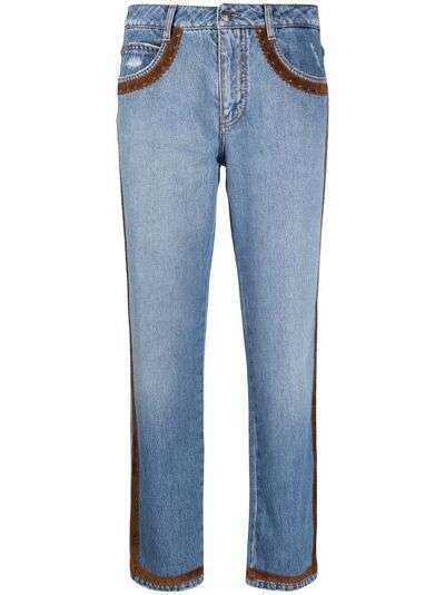 Ermanno Scervino прямые джинсы со вставками
