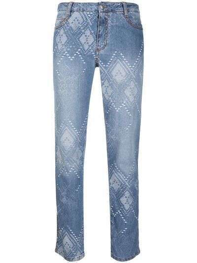 Ermanno Scervino прямые джинсы с контрастной строчкой