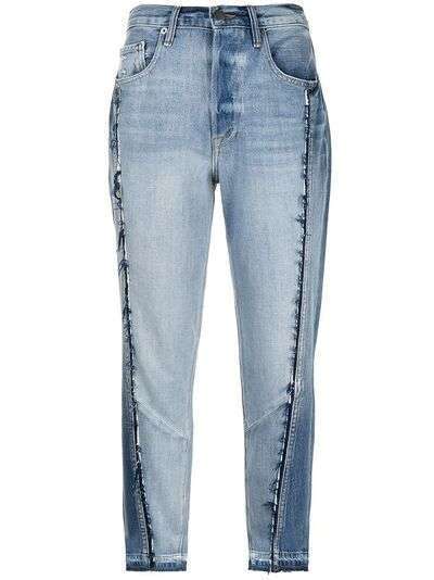 FRAME прямые джинсы с завышенной талией