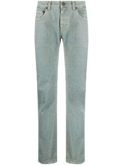 ETRO прямые джинсы средней посадки