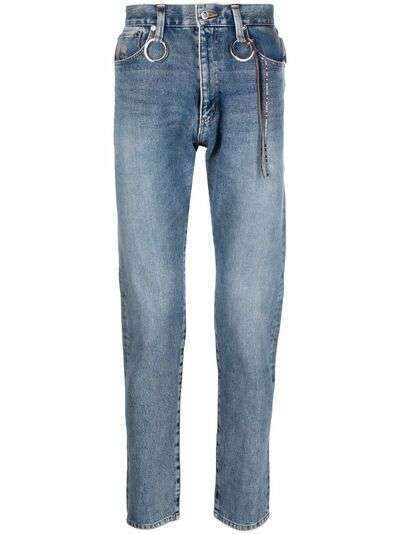 Mastermind Japan прямые джинсы с завышенной талией