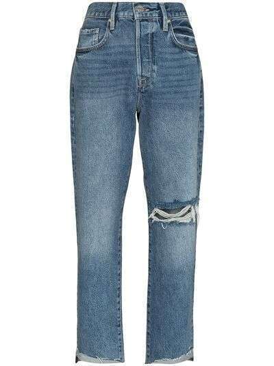 FRAME укороченные джинсы Le Original с прорезью