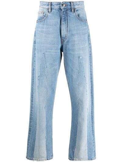 Marni прямые джинсы с бахромой