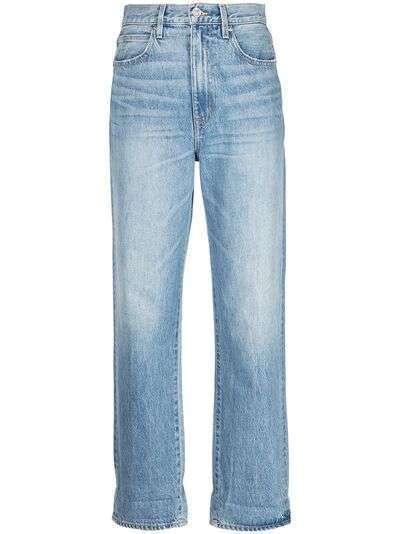Slvrlake прямые джинсы Dakota с завышенной талией