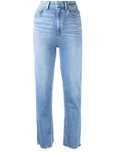 PAIGE прямые джинсы с завышенной талией
