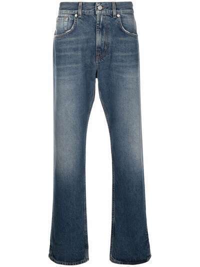 7 For All Mankind прямые джинсы средней посадки