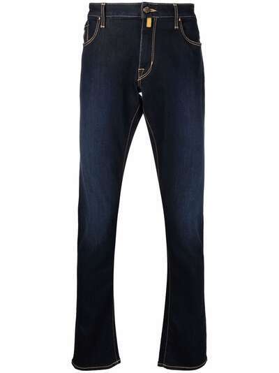 Jacob Cohen прямые джинсы с контрастной строчкой