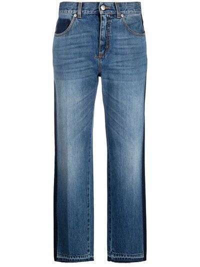 Alexander McQueen прямые джинсы с завышенной талией