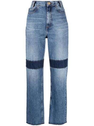 SANDRO джинсы Louis со вставками