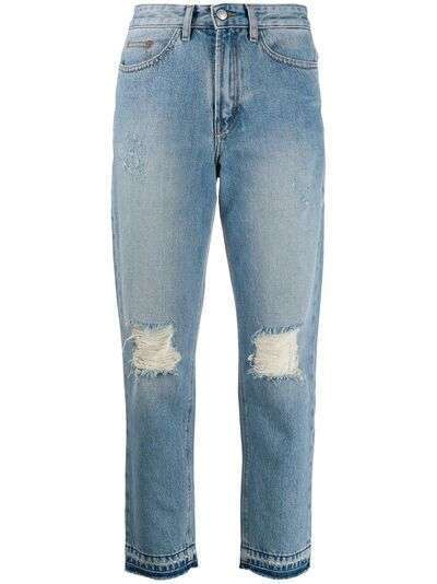 Zadig&Voltaire прямые джинсы с эффектом потертости