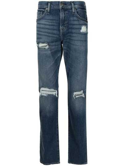 True Religion джинсы с эффектом потертости