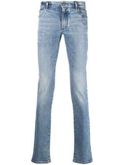 Balmain прямые джинсы средней посадки