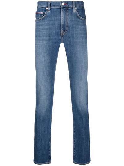 Tommy Hilfiger узкие джинсы средней посадки