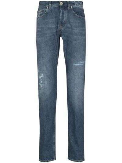 Eleventy узкие джинсы средней посадки