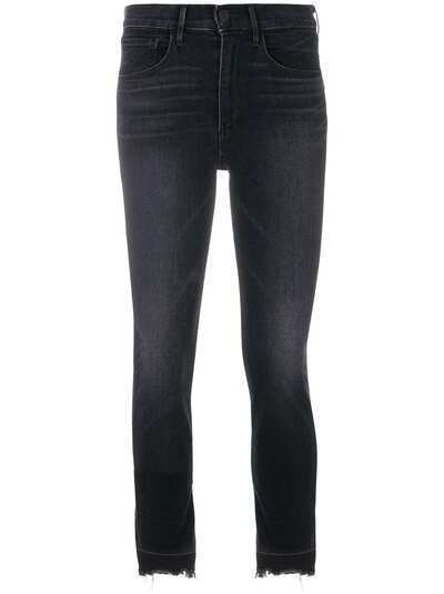 3x1 укороченные джинсы с необработанными краями