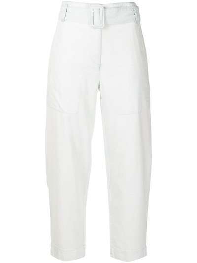 Proenza Schouler White Label укороченные джинсы с поясом