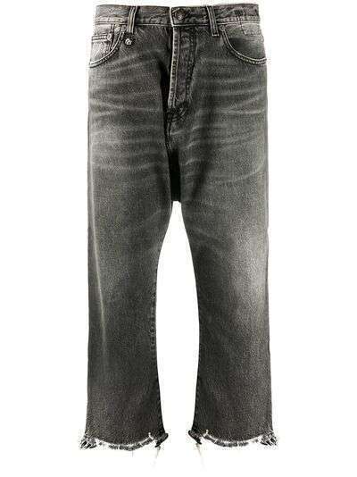 R13 прямые джинсы Tailored Drop средней посадки