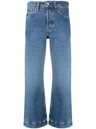 Rag & Bone укороченные расклешенные джинсы