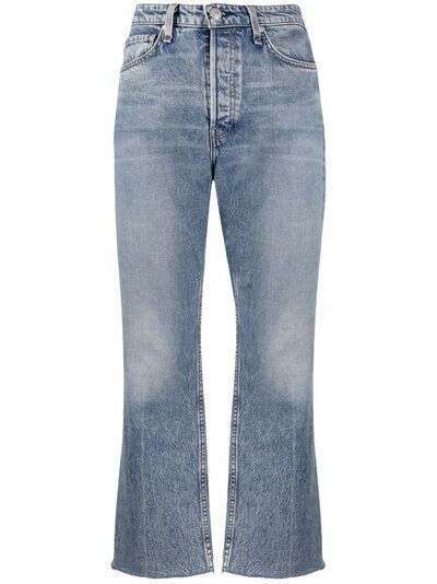 Rag & Bone укороченные джинсы средней посадки