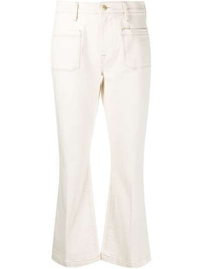 FRAME укороченные расклешенные джинсы Le Bardot