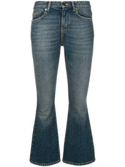 Saint Laurent cropped bootcut jeans