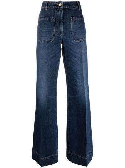 Victoria Beckham широкие джинсы