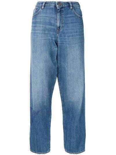 Emporio Armani джинсы свободного кроя с логотипом