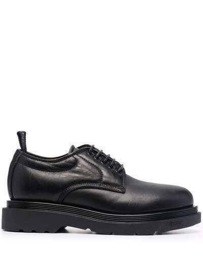 Buttero leather derby shoes