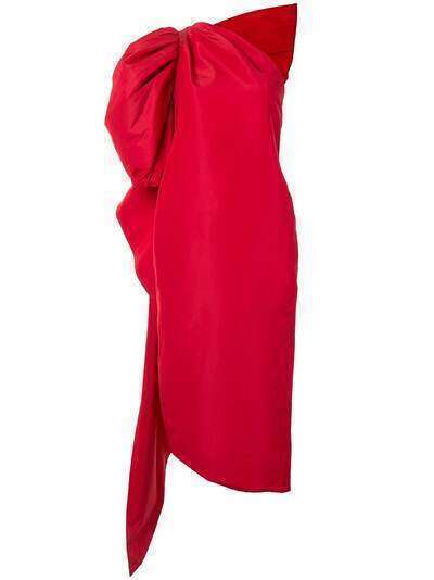Carolina Herrera платье миди асимметричного кроя