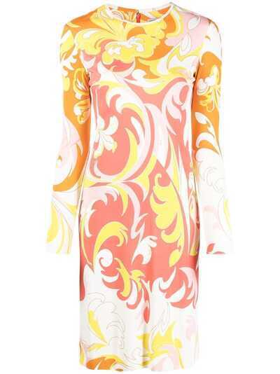 Emilio Pucci платье с графичным принтом