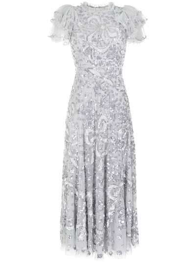 Needle & Thread декорированное платье макси Shirley Ribbon