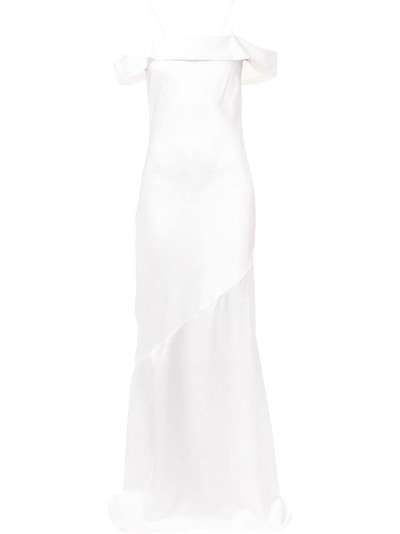 Rebecca Vallance платье-комбинация Olivia с открытыми плечами