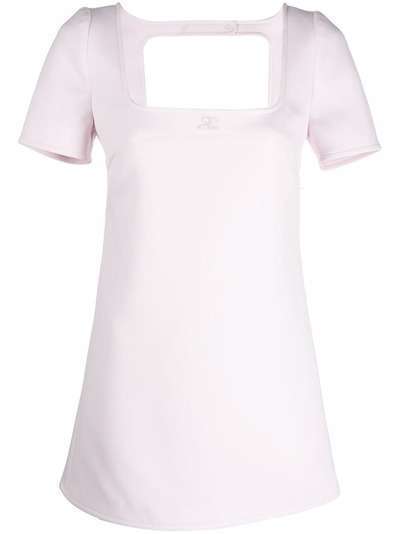 Courrèges cutout mini dress