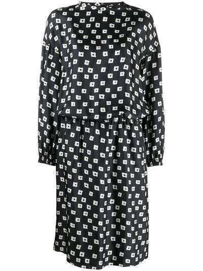 Aspesi платье-блузка с принтом