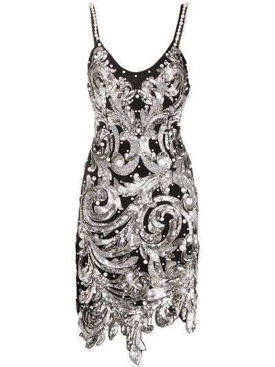 Amen sequined sleeveless dress