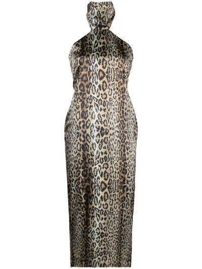 ROTATE платье Annina с леопардовым принтом