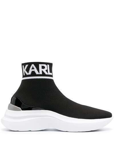 Karl Lagerfeld кроссовки-носки Skyline