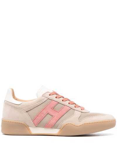 Hogan low-top lace-up trainers