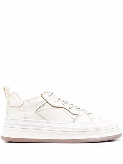 Buttero Circolo low-top leather sneakers