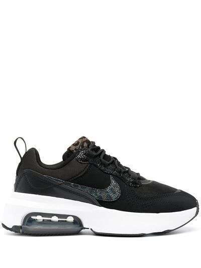 Nike кроссовки с леопардовым принтом и эффектом металлик