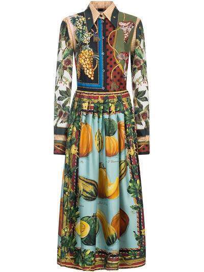 Dolce & Gabbana платье с принтом