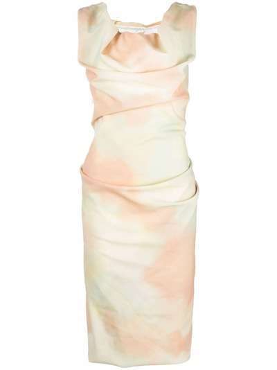 Vivienne Westwood платье без рукавов с драпировкой